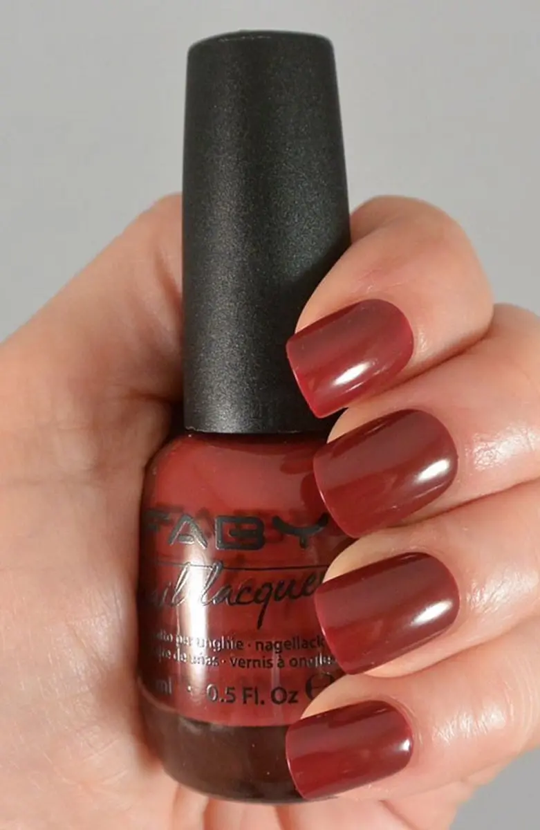 FABY The 3 Laws of Nails Vegan Nagellak Bruin - 15ml