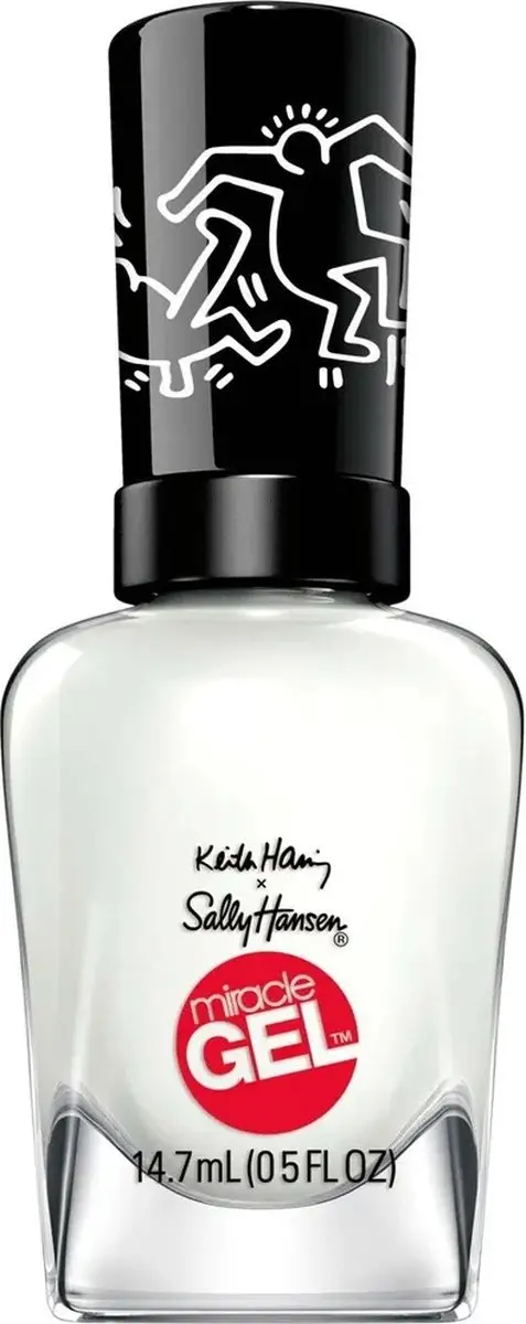 Sally Hansen Miracle Gel Keith Haring Nagellak 918 Blanc Canvas