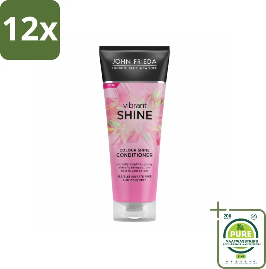 John Frieda Vibrant Shine Colour Conditioner 250ml