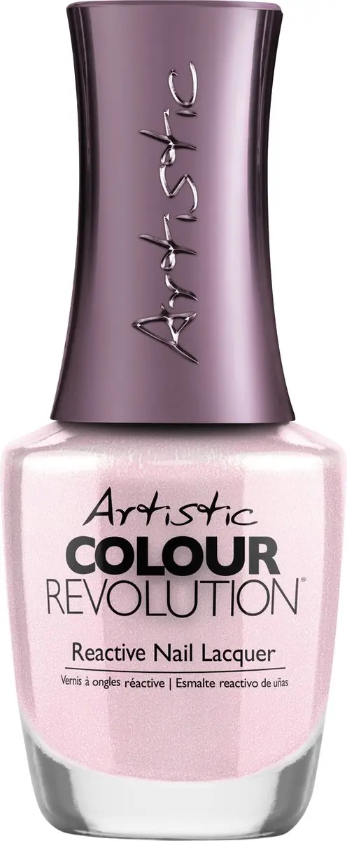 Artistic Nail Design Colour Revolution It Was All A Dream Zacht Roze Metallic 15