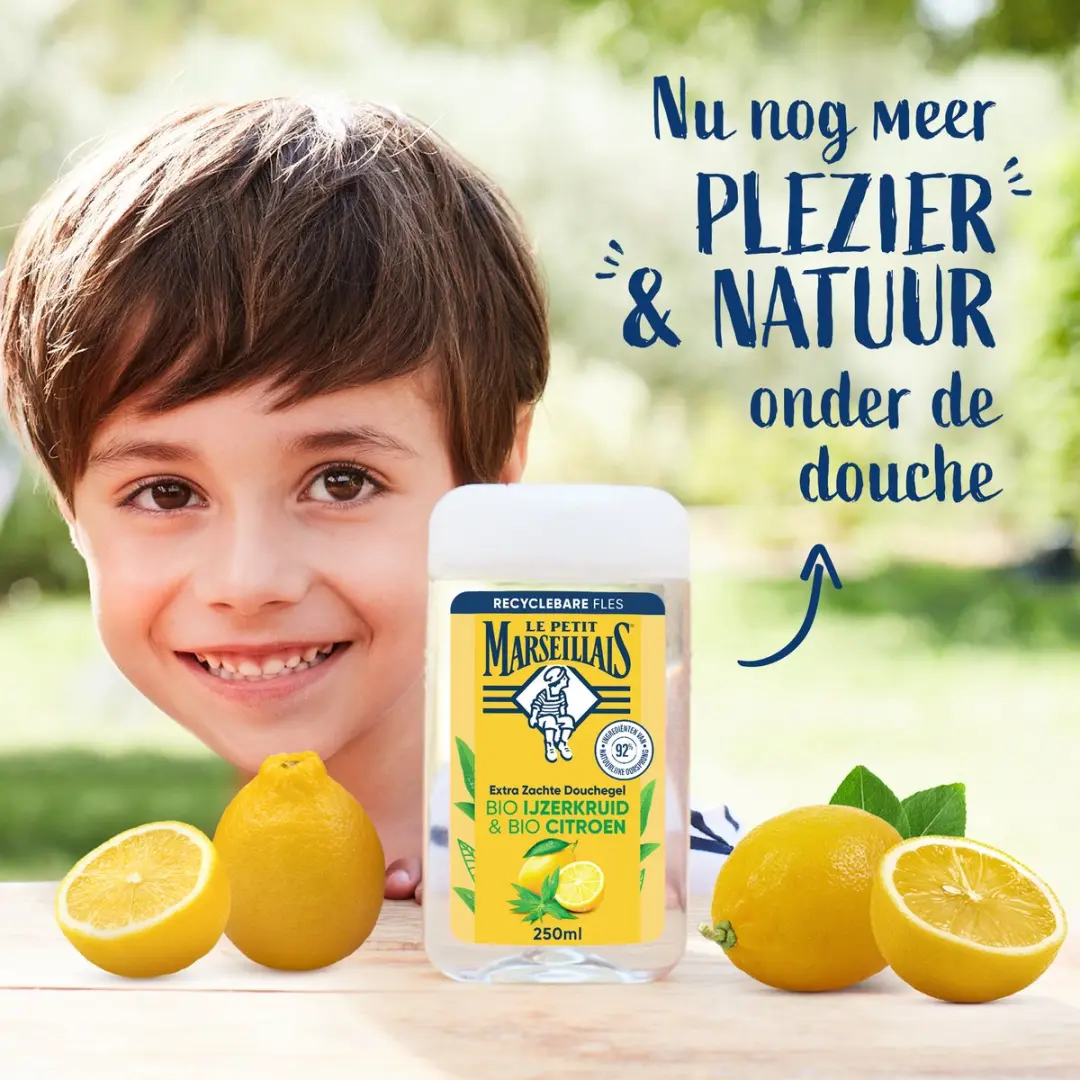 Le Petit Marseillais Douchegel IJzerkruid & Citroen 6x250ml