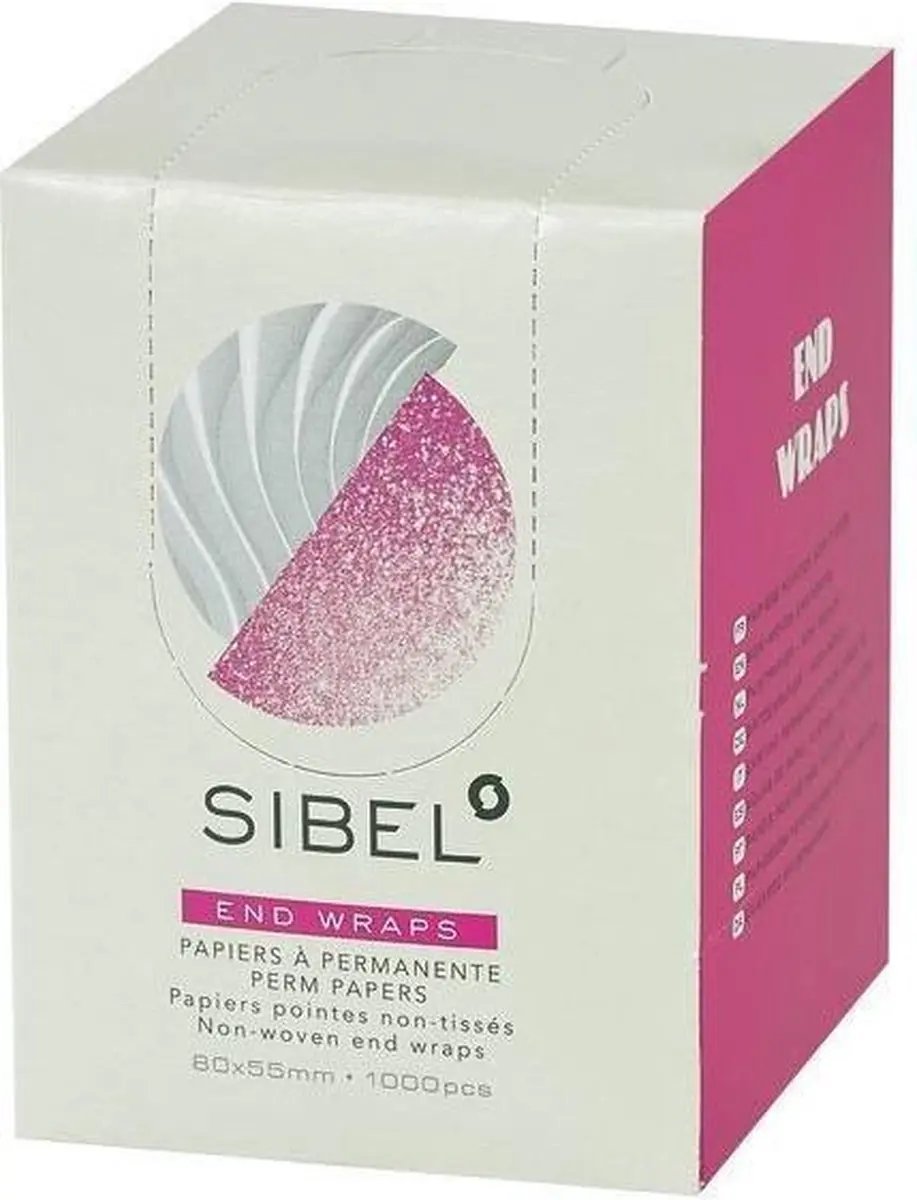 Sibel Accessoire Hair End Wraps Permanentpapier 50g