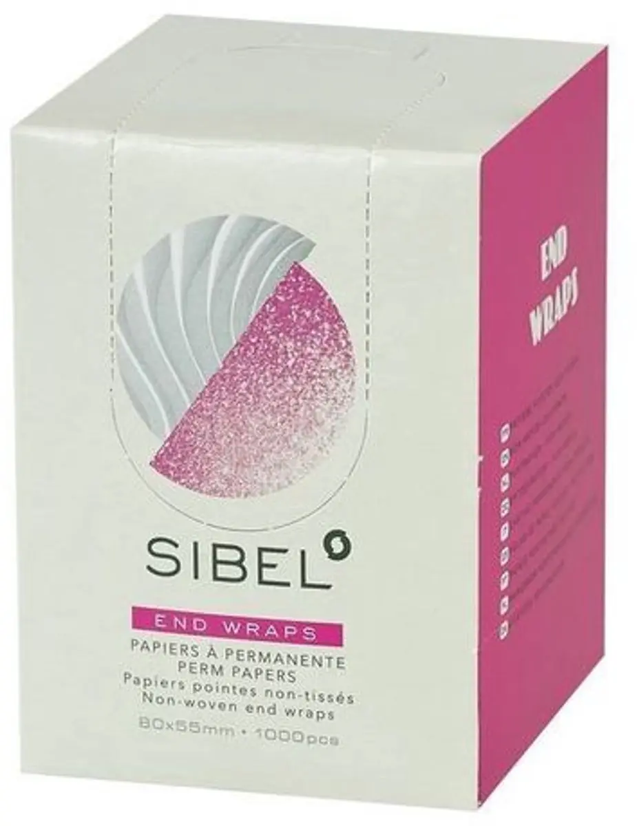 Sibel Accessoire Hair End Wraps Permanentpapier 50g