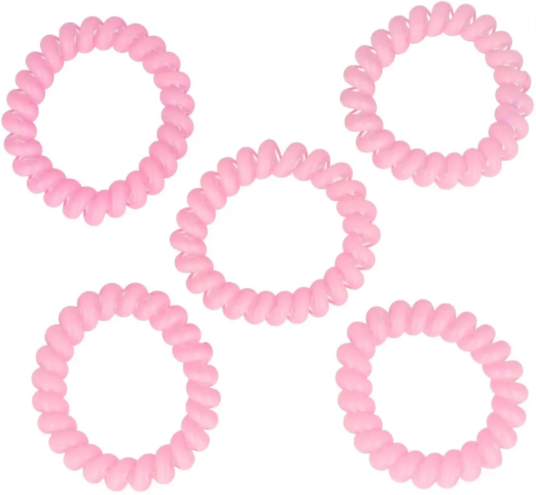 Haarsoires Invisibobble Basic Telefoondraad Roze