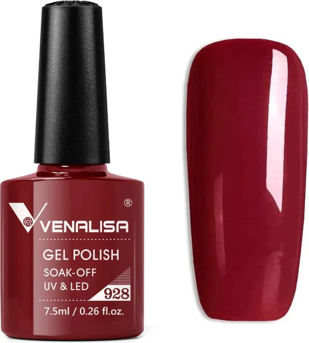 Venalisa UV Gellak Donkerrood 7.5ml