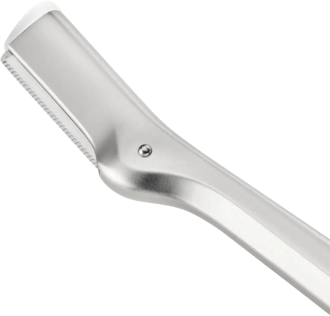 Tweezerman Wenkbrauwmesje & Mini Pincet Set - Zilver