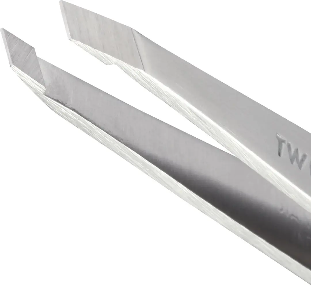 Tweezerman Wenkbrauwmesje & Mini Pincet Set - Zilver - afbeelding 6 van 6