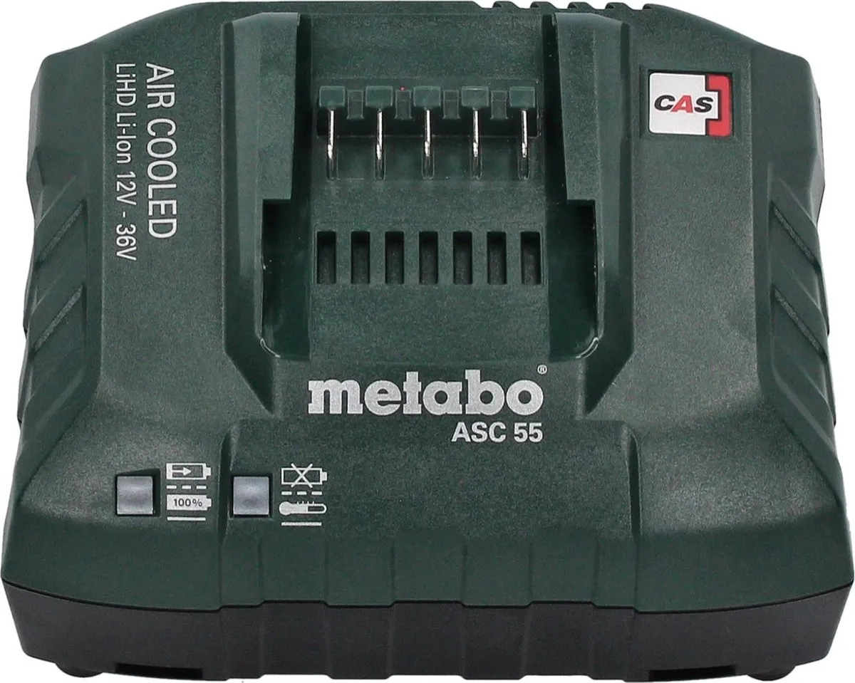 Metabo 685133000 Starterset 18V - 3x 4,0Ah LiHD Accu + Lader - afbeelding 6 van 6