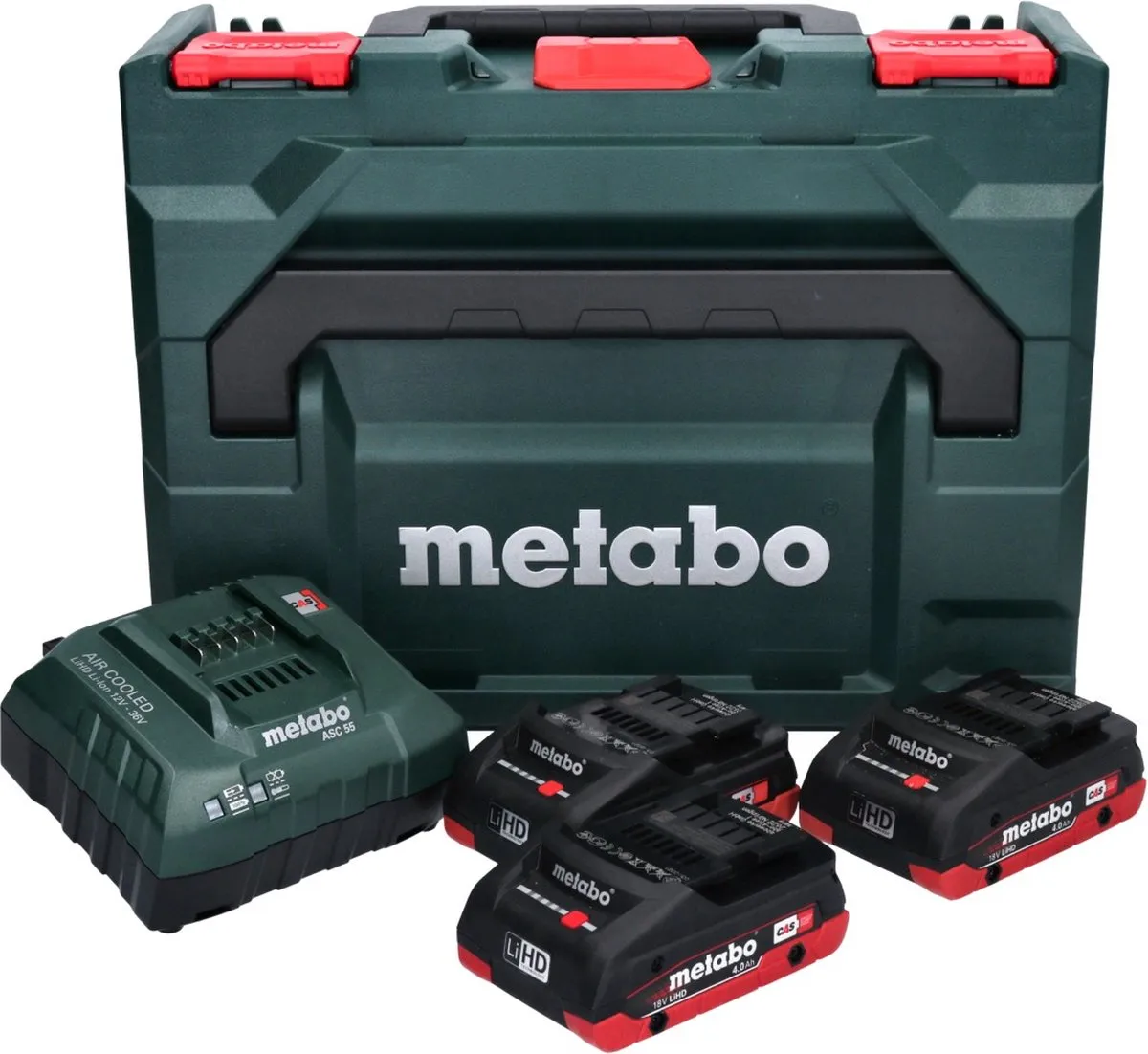 Metabo 685133000 Starterset 18V - 3x 4,0Ah LiHD Accu + Lader - afbeelding 3 van 6