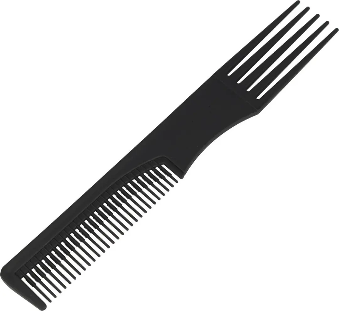 Haarsoires Haarkam Vorkkam 19cm - Zwart