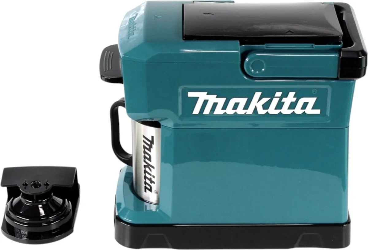 Makita DCM 501 Z Snoerloos koffiezetapparaat 12 V max / 18 V solo - zonder accu, zonder lader