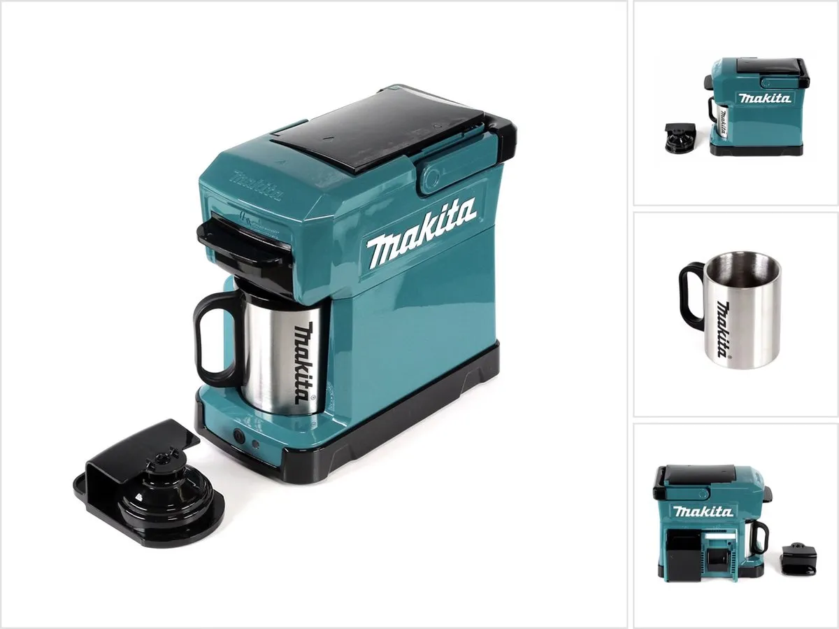Makita DCM 501 Z Snoerloos koffiezetapparaat 12 V max / 18 V solo