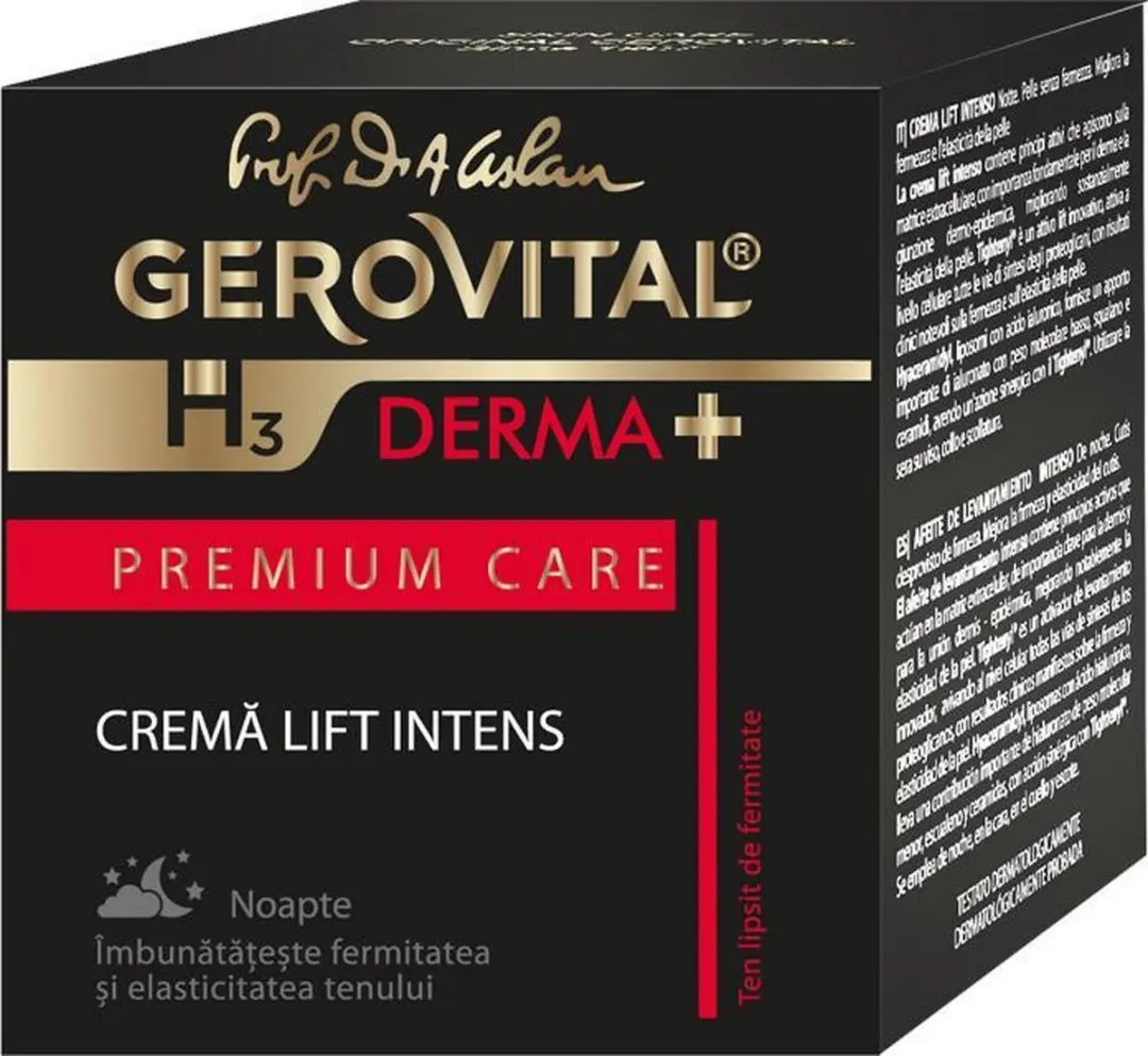 Gerovital H3 Derma+ Premium Care Intense Lifting Nachtcrème 50ml
