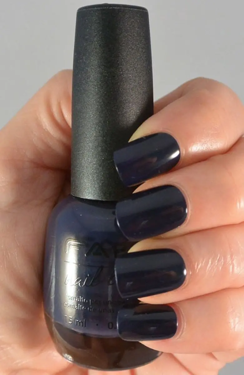FABY Midnight Bath Vegan Nagellak 15ml - Zwart