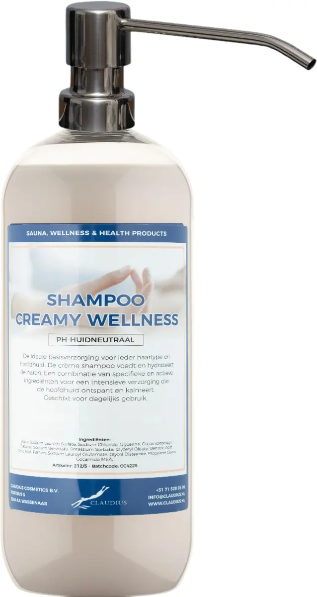 Splashbox Cosmetics Shampoo Creamy Wellness 1L