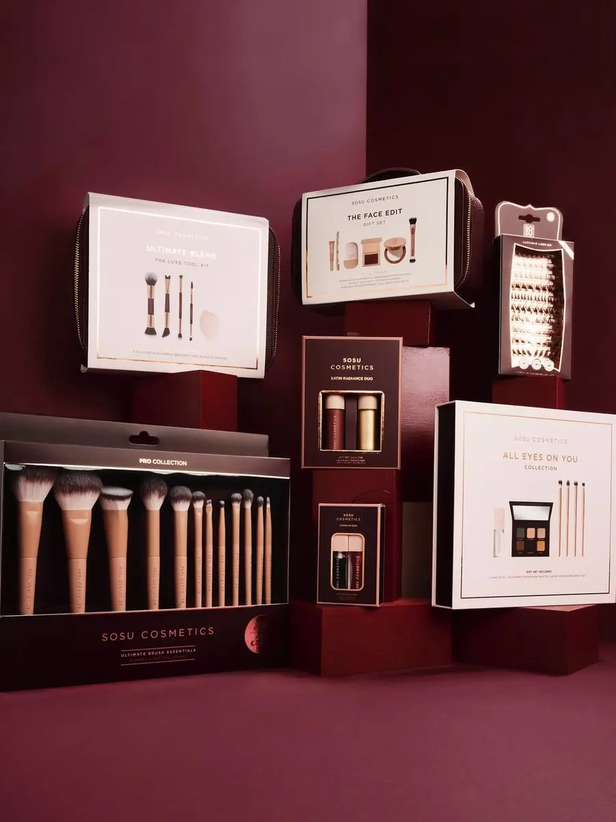 Sosu Lavish Lip Duo Gift Set - Lip Oil & Lip Stain - 5 Stuks