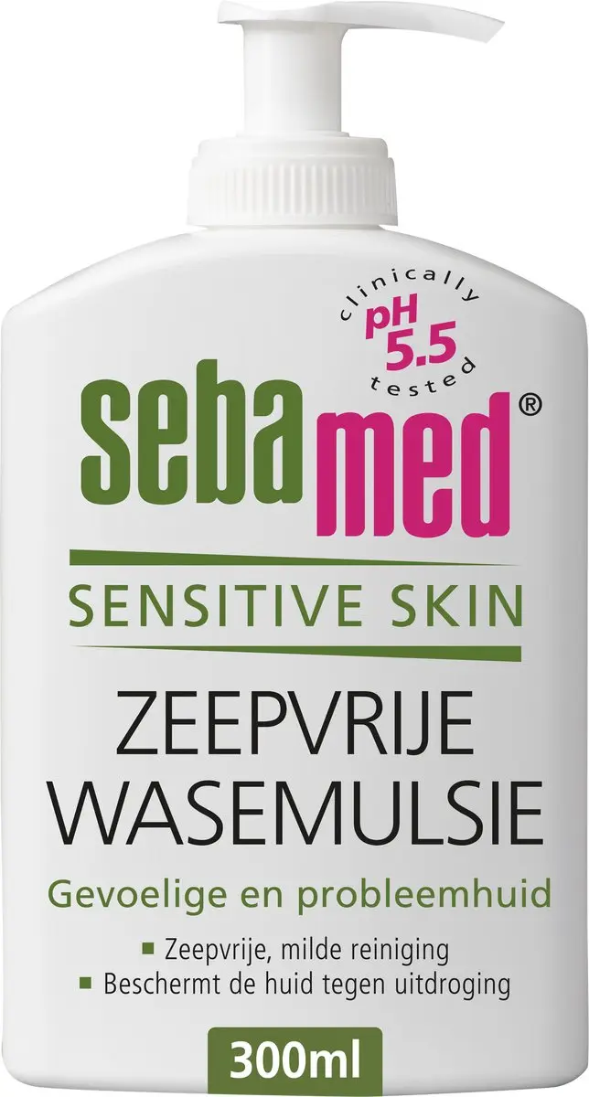 Sebamed Zeepvrije Wasemulsie Diepe Reiniging 300ml