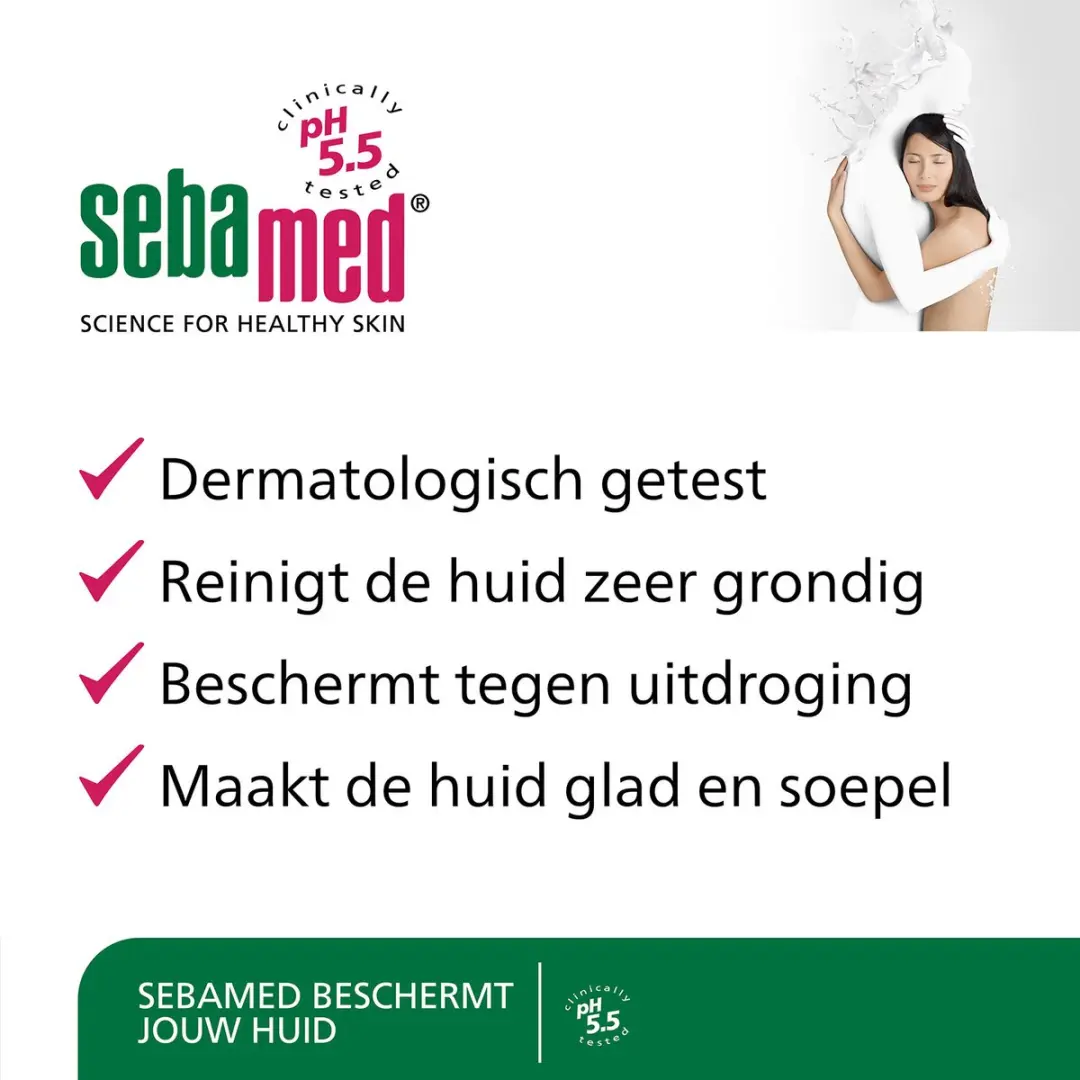 Sebamed Zeepvrije Wasemulsie Diepe Reiniging 300ml