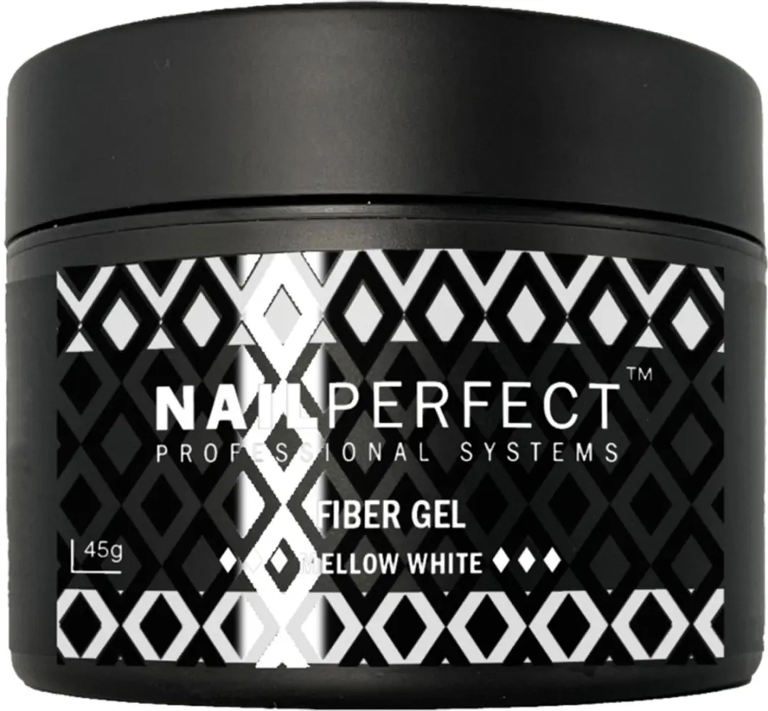 Nail Perfect Fiber Gel Mellow White 150ml