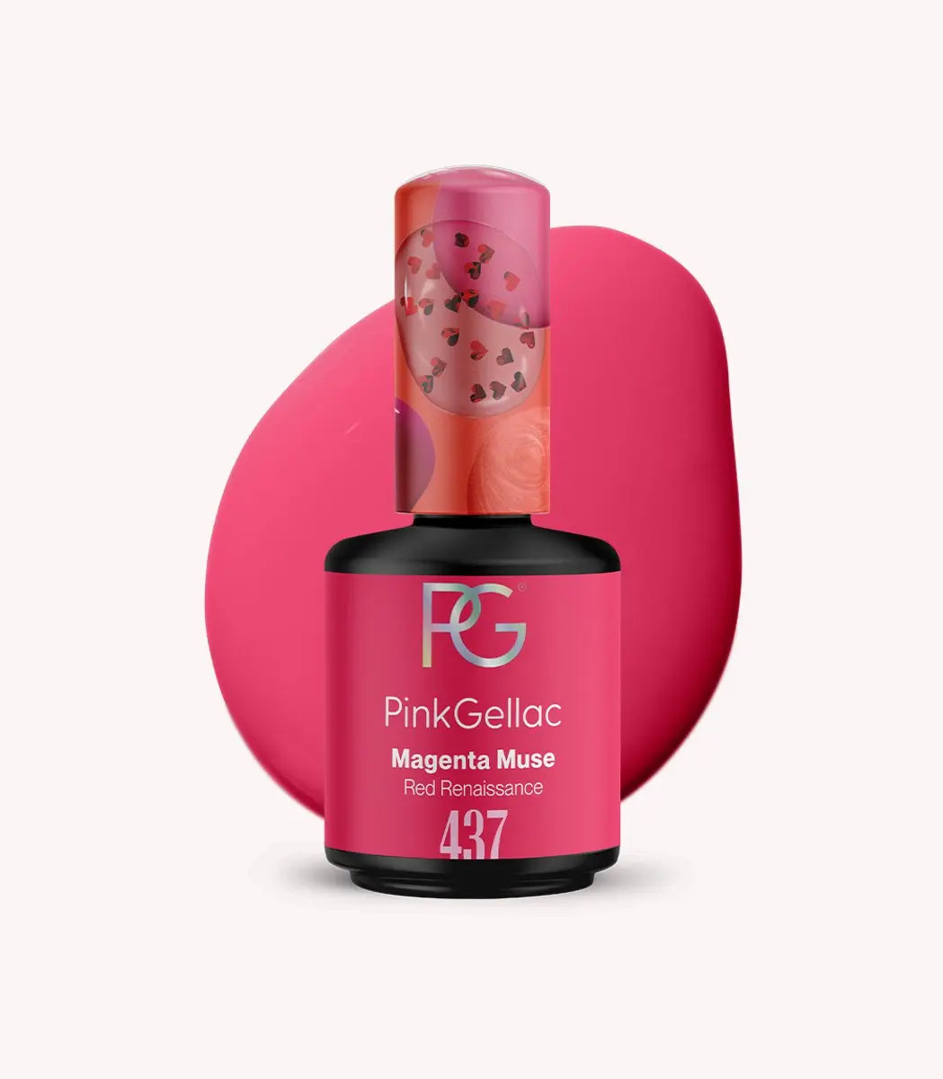 Pink Gellac Magenta Muse 437 Gellak 15ml