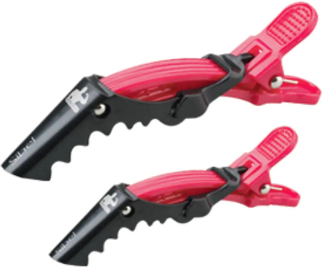 Sibel Gator Clip - 4 Stuks - Roze/Zwart