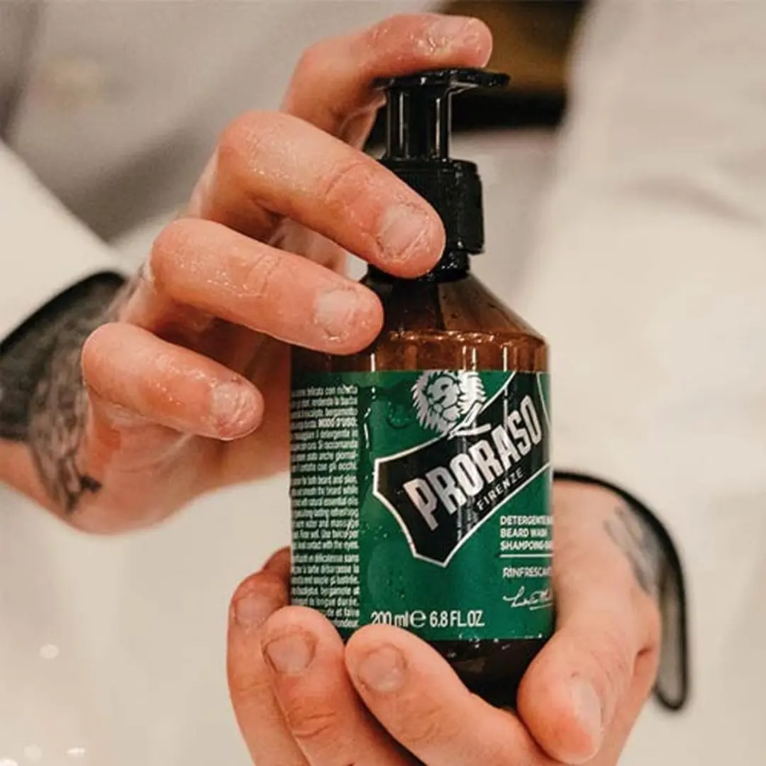 Proraso Baard Wash Rinfrescante Baardshampoo 200ml