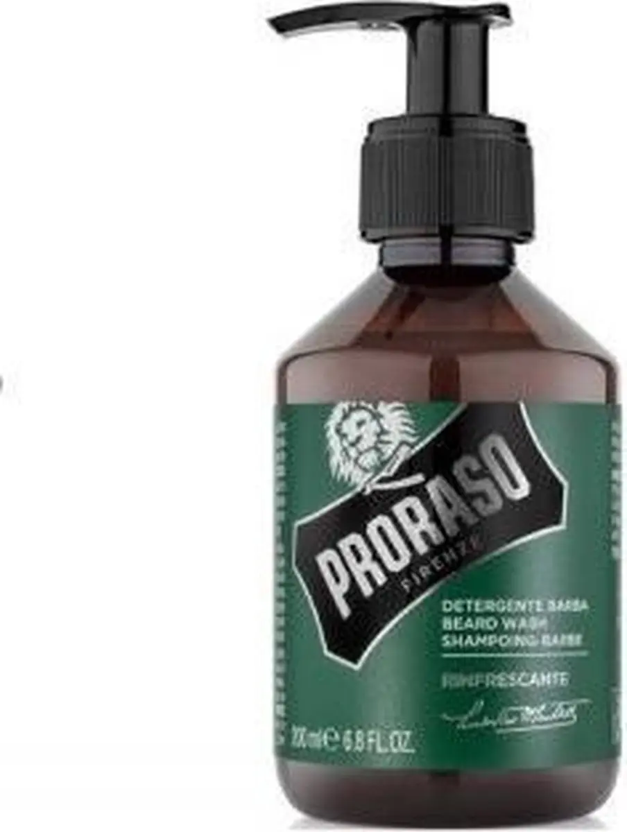 Proraso Baard Wash Rinfrescante Baardshampoo 200ml
