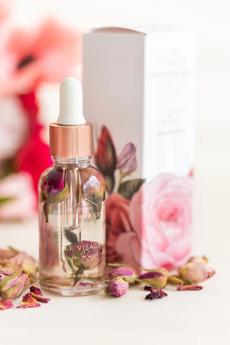 Cent Pur Cent Faceoil Le Visage En Rose 20ml