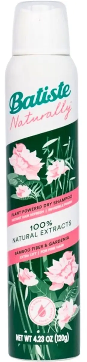 Batiste Naturally Droogshampoo Bamboe & Gardenia 200ml