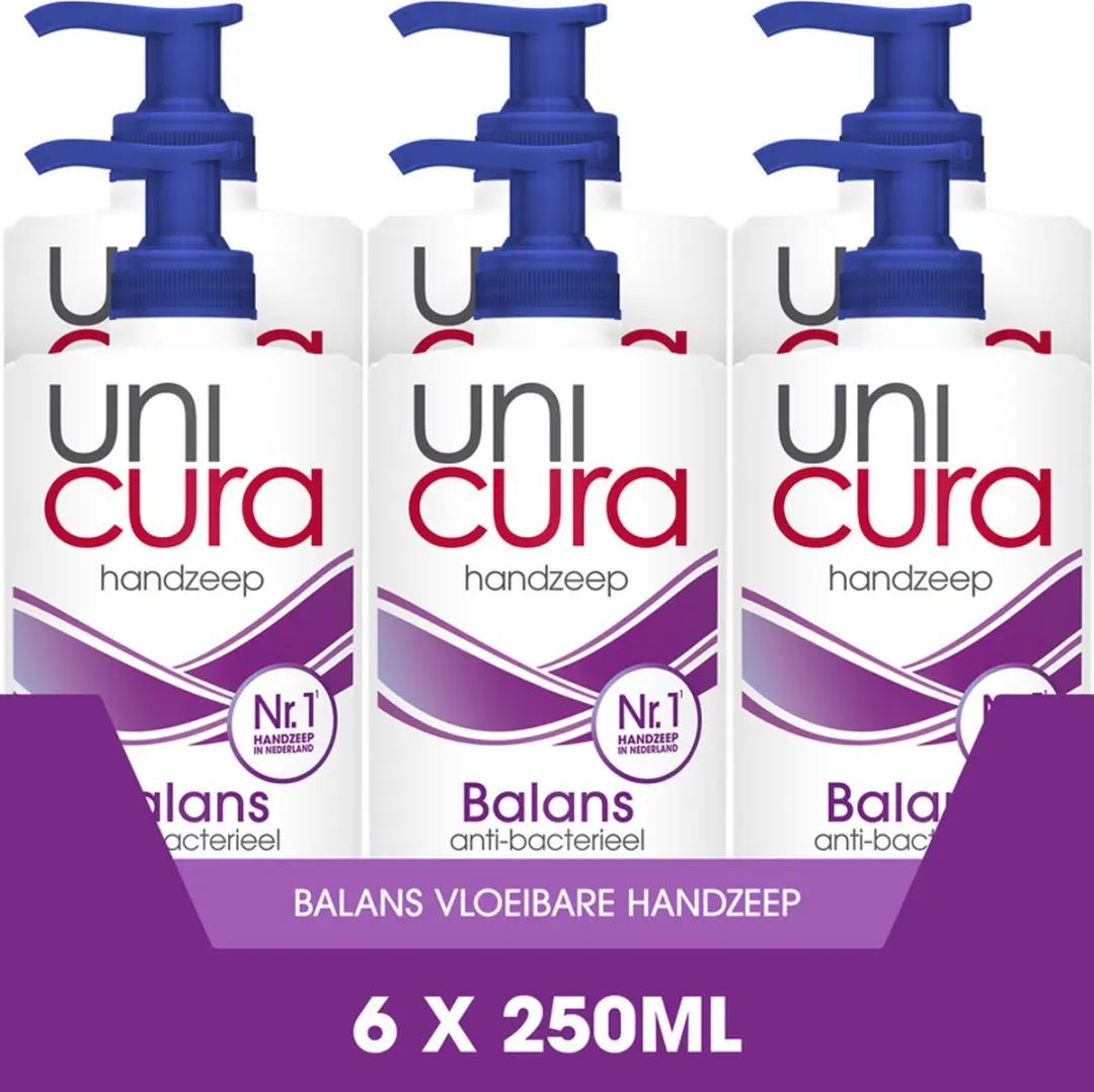 Unicura Balans Antibacteriële Handzeep 250ml