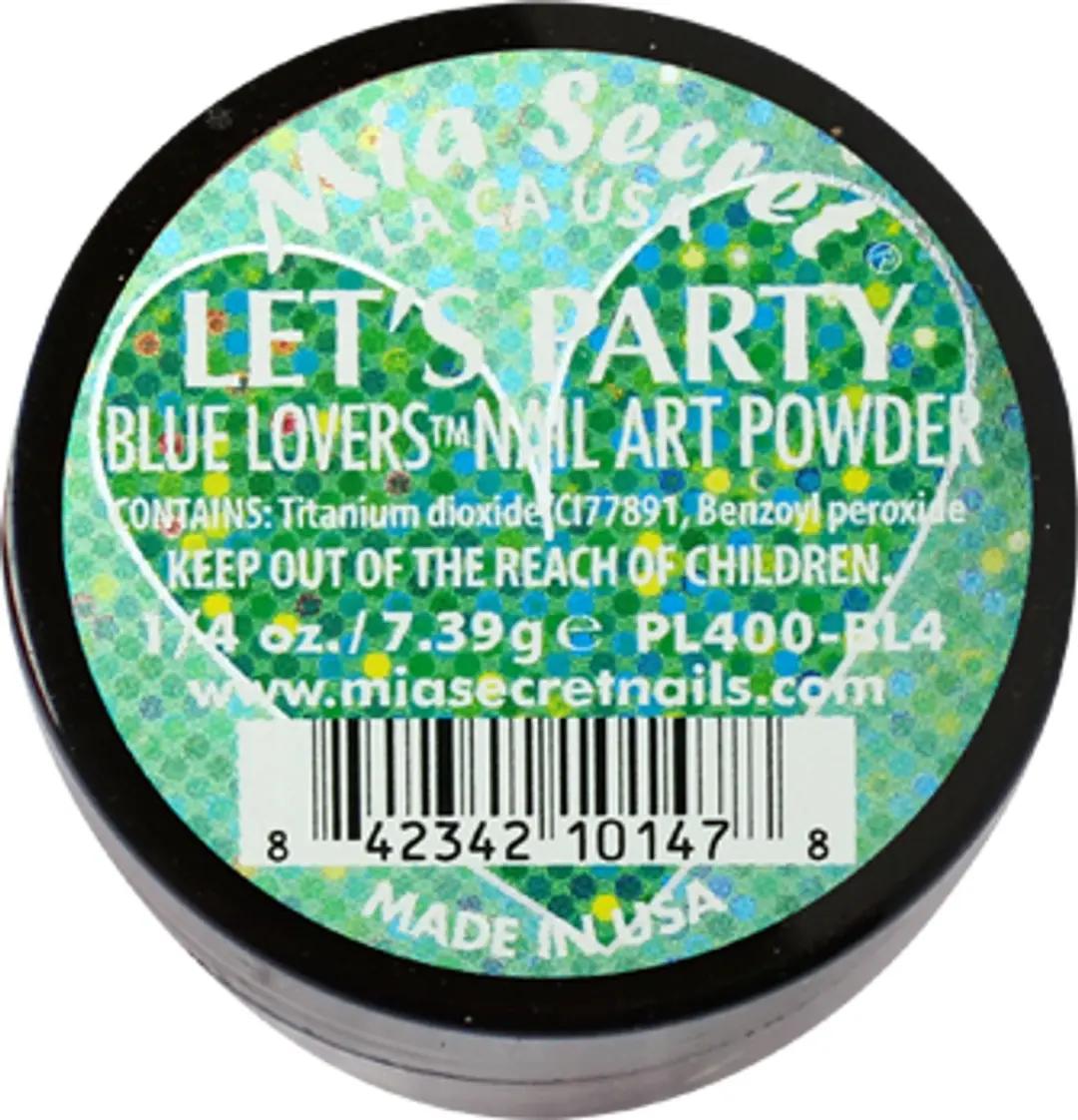Mia Secret Acrylpoeder Let's Party Groen 7.5ml