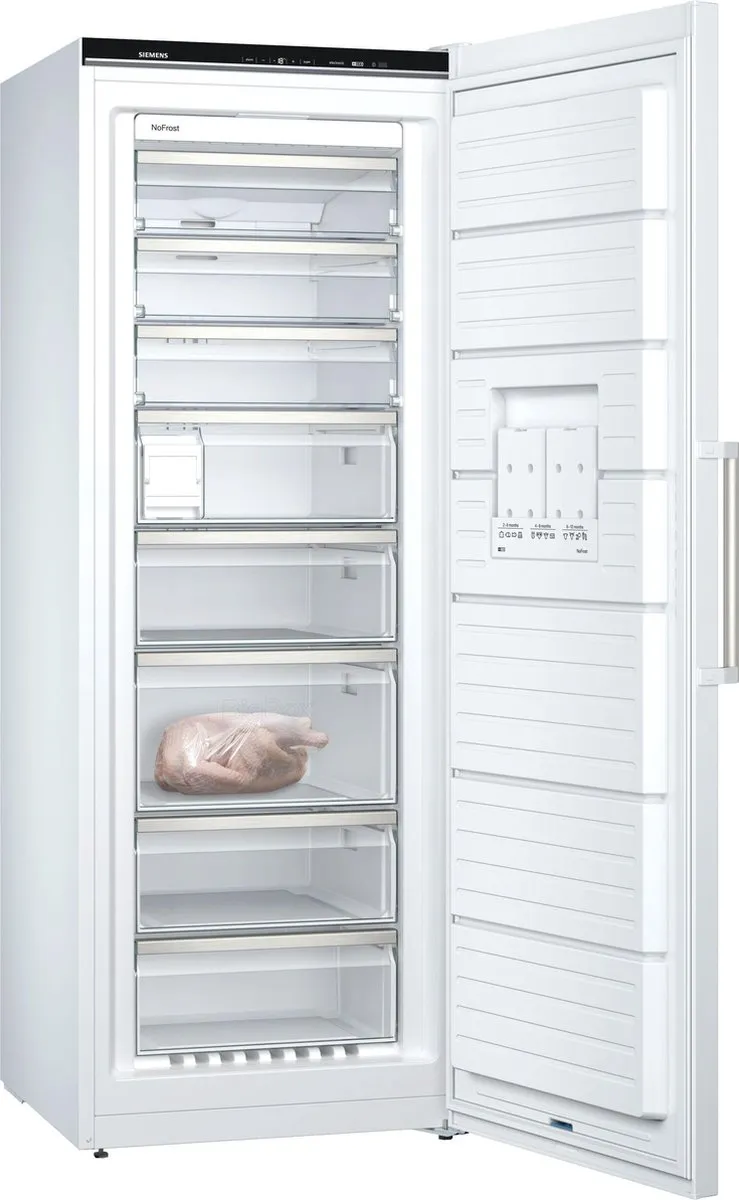 Siemens iQ500 GS58NAWCV Vriezer 366L - Wit - afbeelding 6 van 6