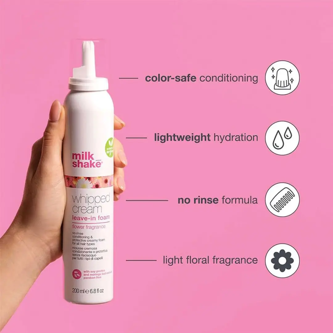 Milk Shake Flower Fragrance Leave-in Conditioner Foam 200ml