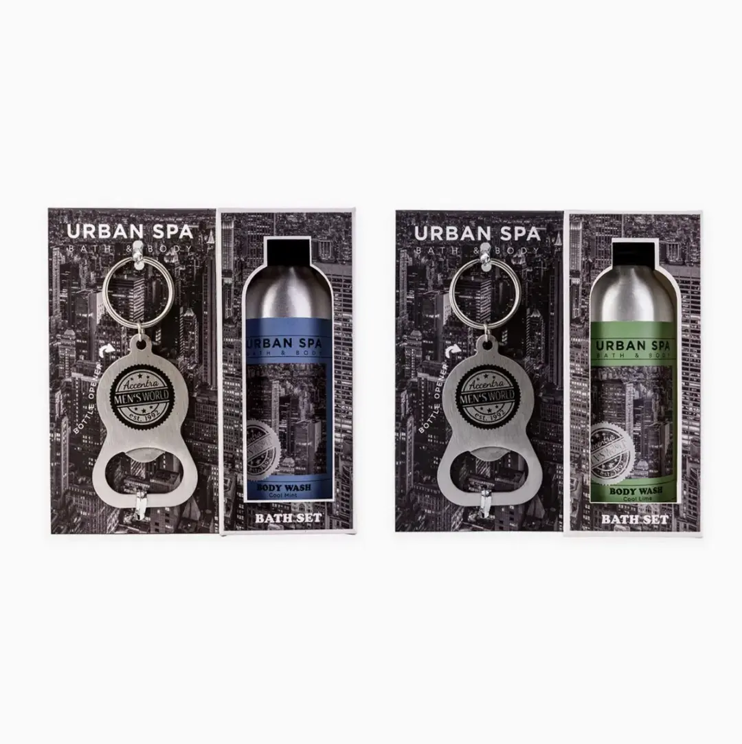 Accentra Urban Spa Badset voor Mannen - 2x 90ml