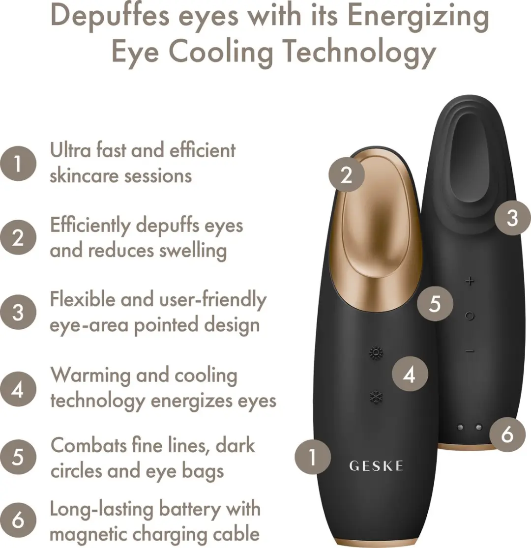 GESKE SmartAppGuided Warm & Cool Eye Energizer - Grijs/Goud