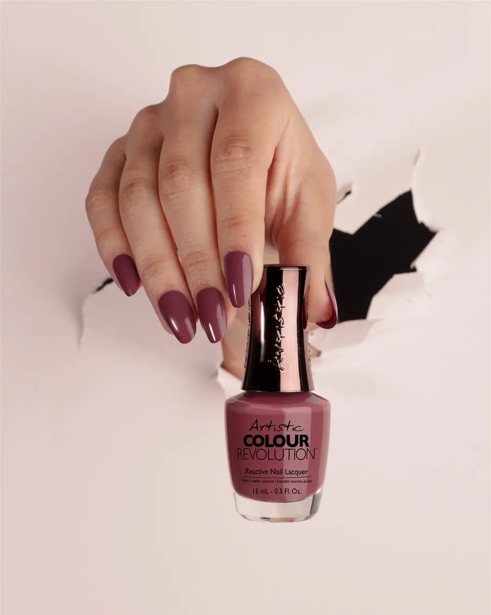 Artistic Nail Design Colour Revolution 'Gone Rogue' Nagellak - 15ml - Oudroze