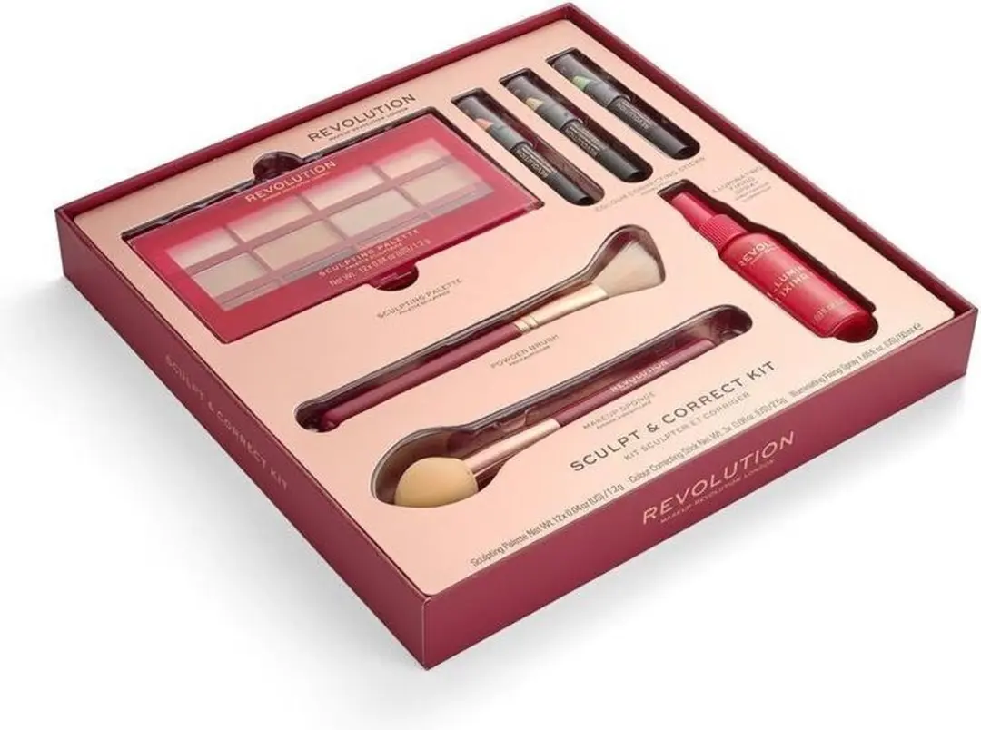 Makeup Revolution Sculpt & Correct Kit - 7 Stuks Multi