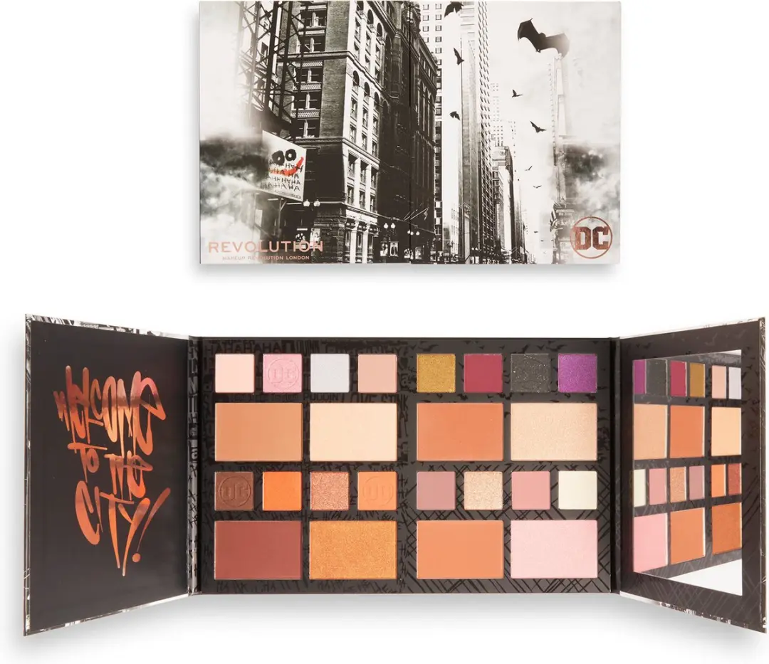 Makeup Revolution x DC Gotham City Oogschaduw Palette 24 Kleuren