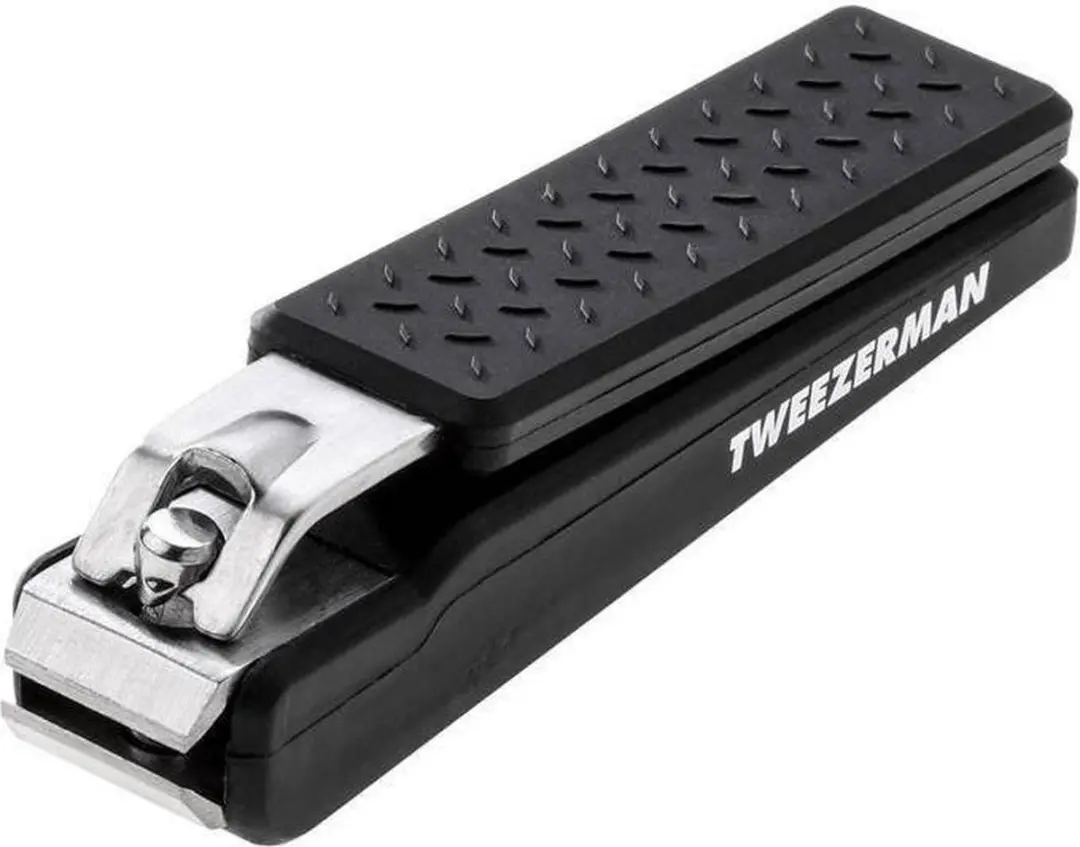 Tweezerman Precision Grip Teennagelknipper - Zwart - RVS
