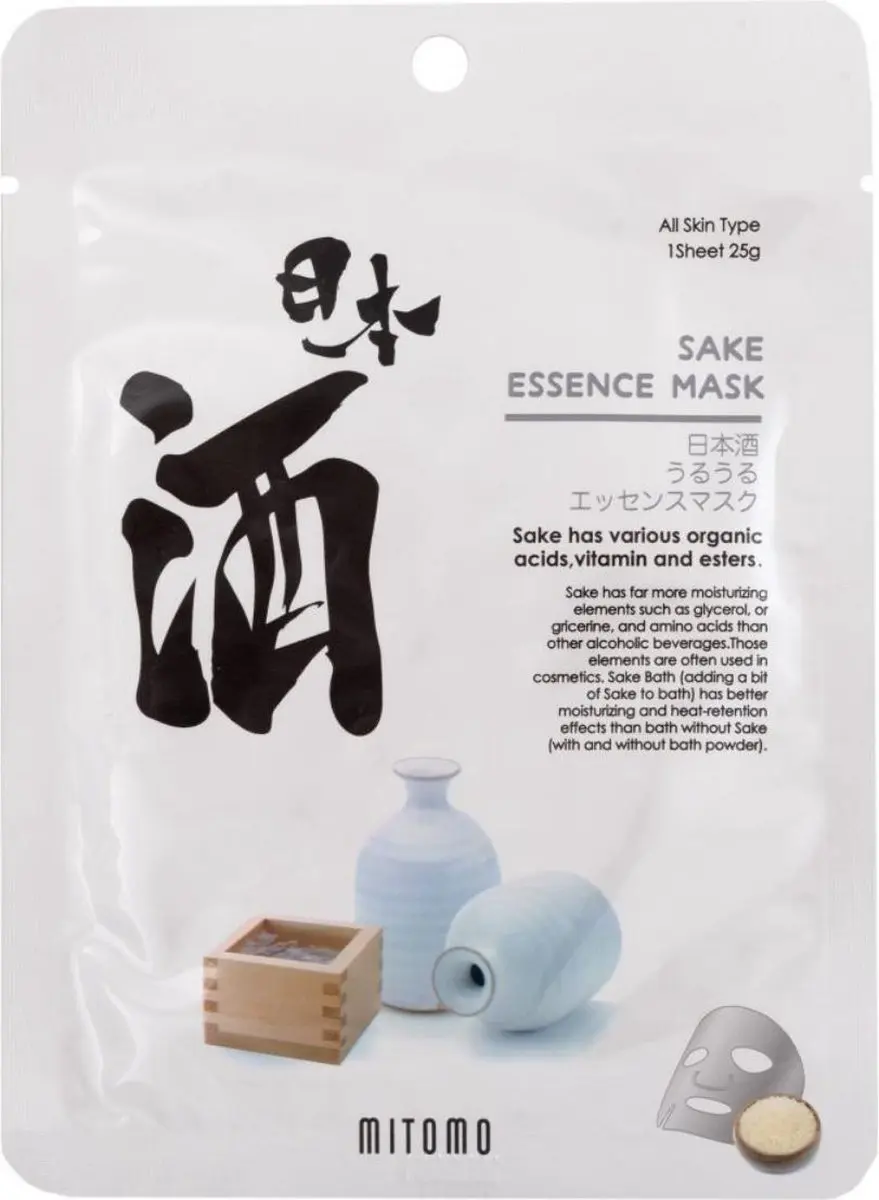 Mitomo Sake Gezichtsmasker 25g