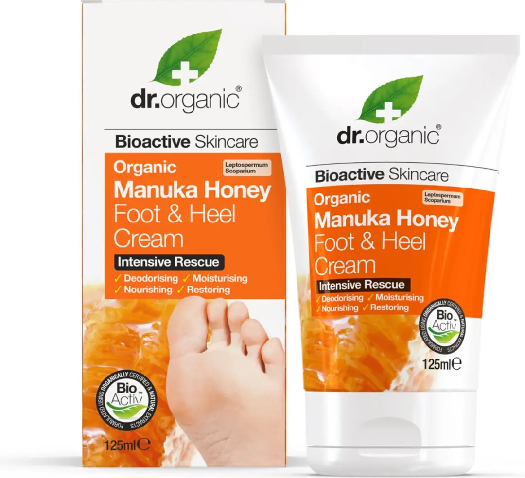 Dr. Organic Manuka Honing Voetcrème 125ml - 6 Stuks