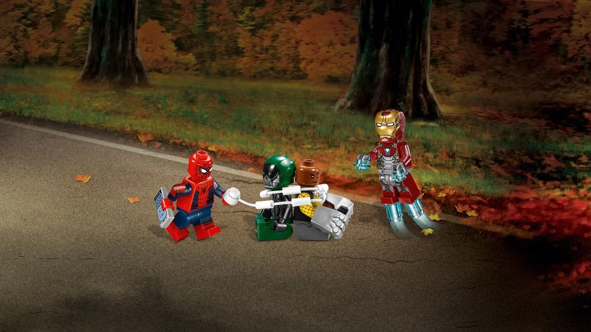 LEGO Super Heroes 76083 Spiderman - 375 Stukken - 4 Minifiguren - afbeelding 4 van 6