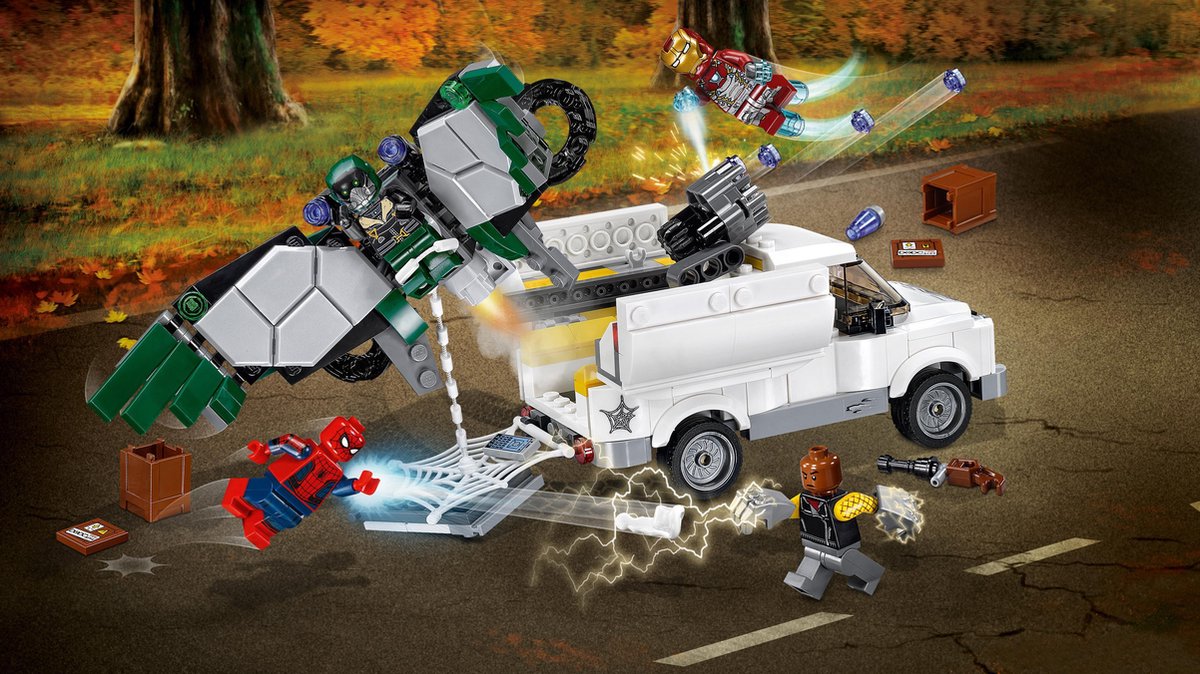 Lego Super Heroes 76083 Spiderman Pas Op Voor Vulture