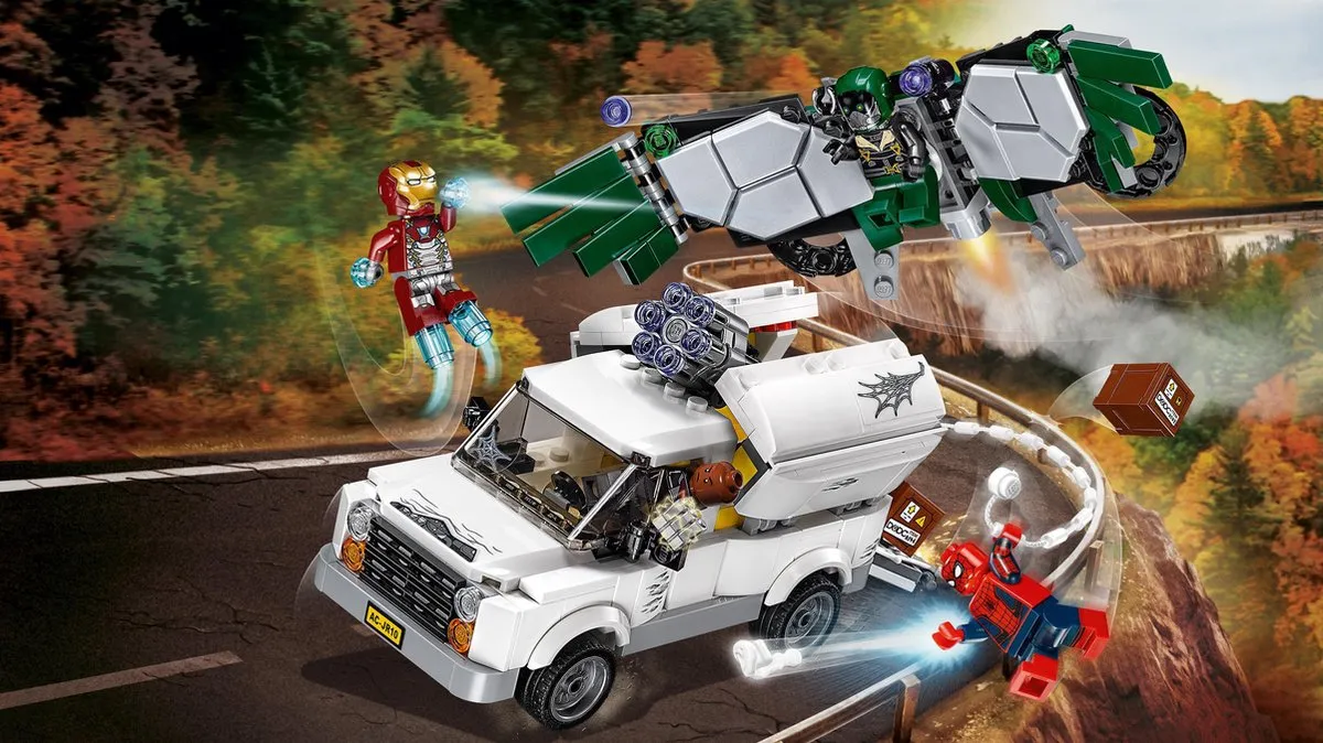 LEGO Super Heroes 76083 Spiderman - 375 Stukken - 4 Minifiguren - afbeelding 3 van 6