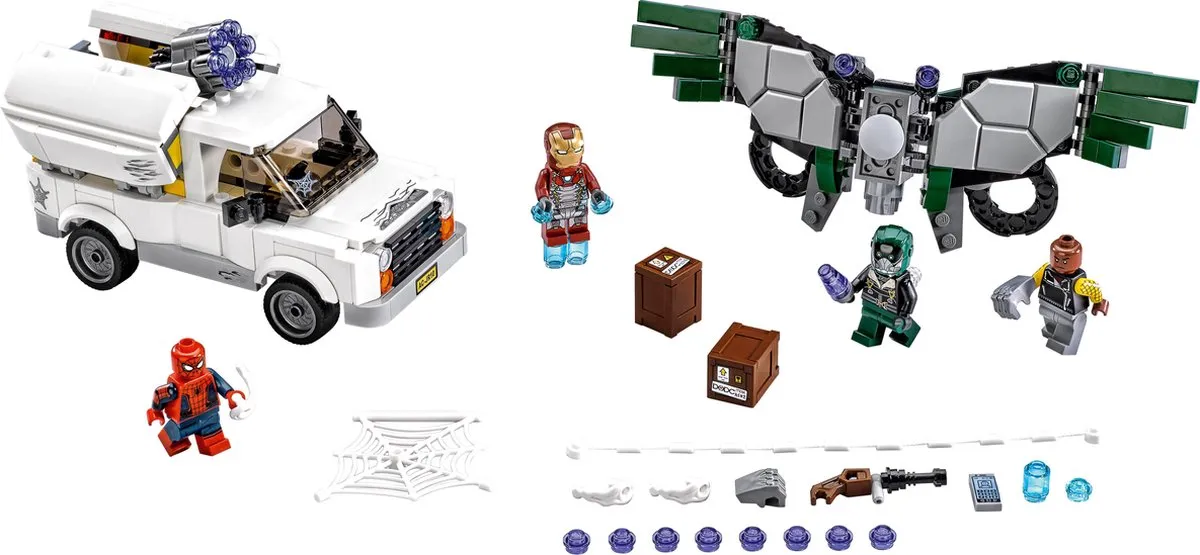 LEGO Super Heroes 76083 Spiderman - 375 Stukken - 4 Minifiguren - afbeelding 2 van 6