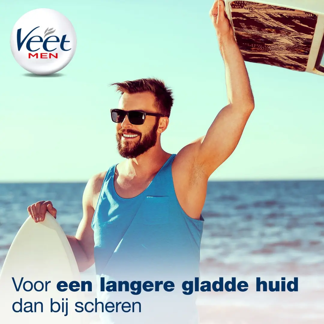 Veet Men Ontharingscreme Gevoelige Huid 600ml