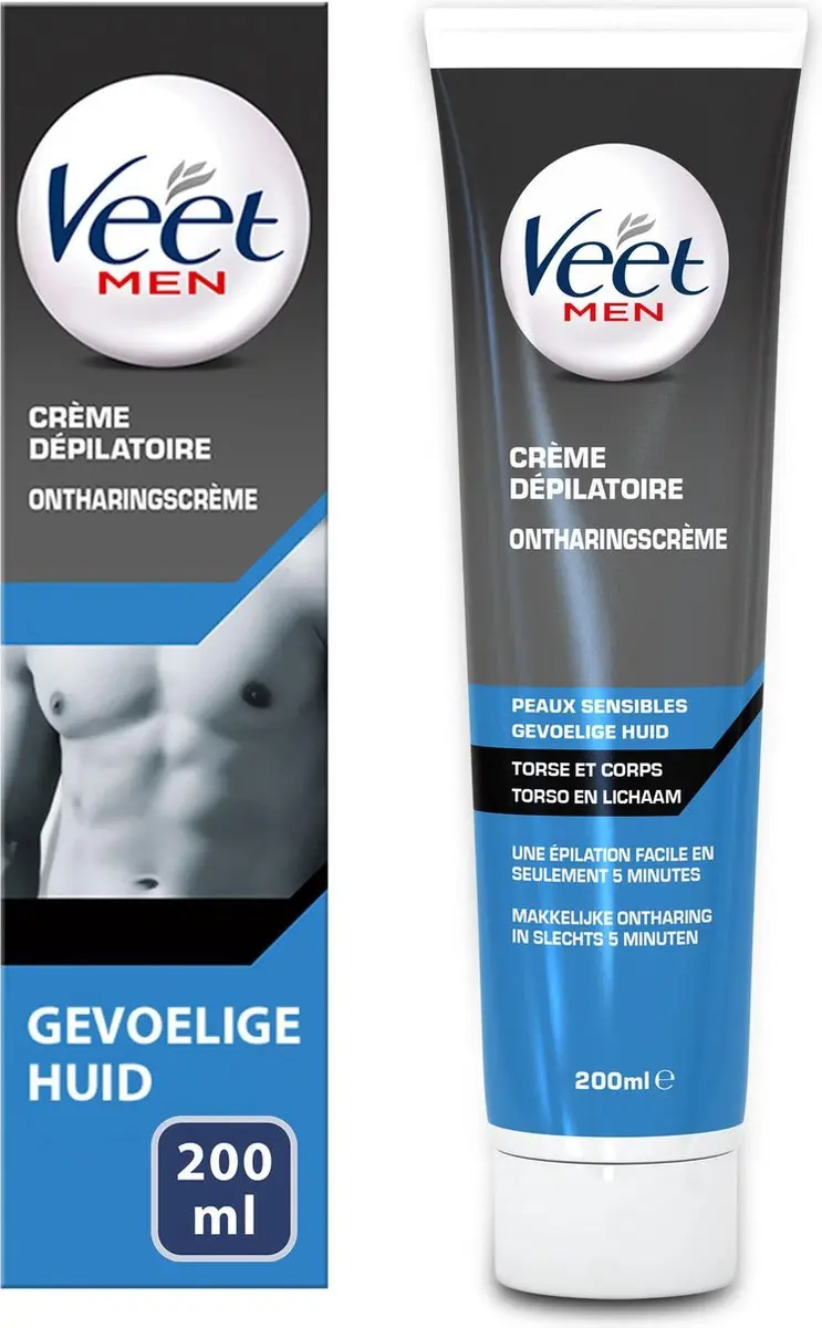 Veet Men Ontharingscreme Gevoelige Huid 600ml
