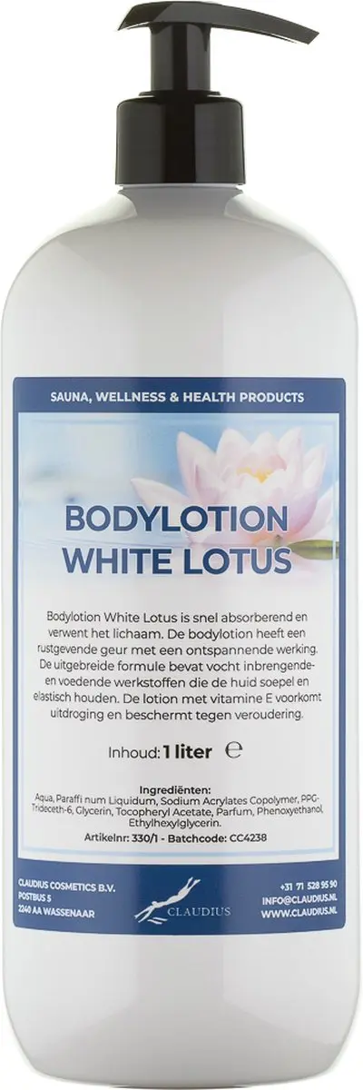 Splashbox Cosmetics Bodylotion White Lotus 1L