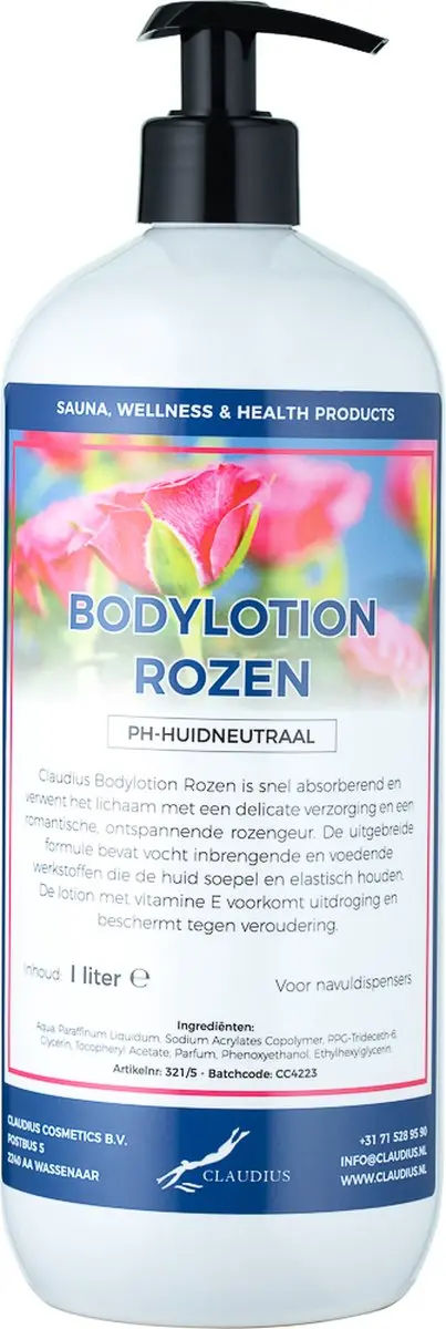 Splashbox Cosmetics Bodylotion Rozen 1L