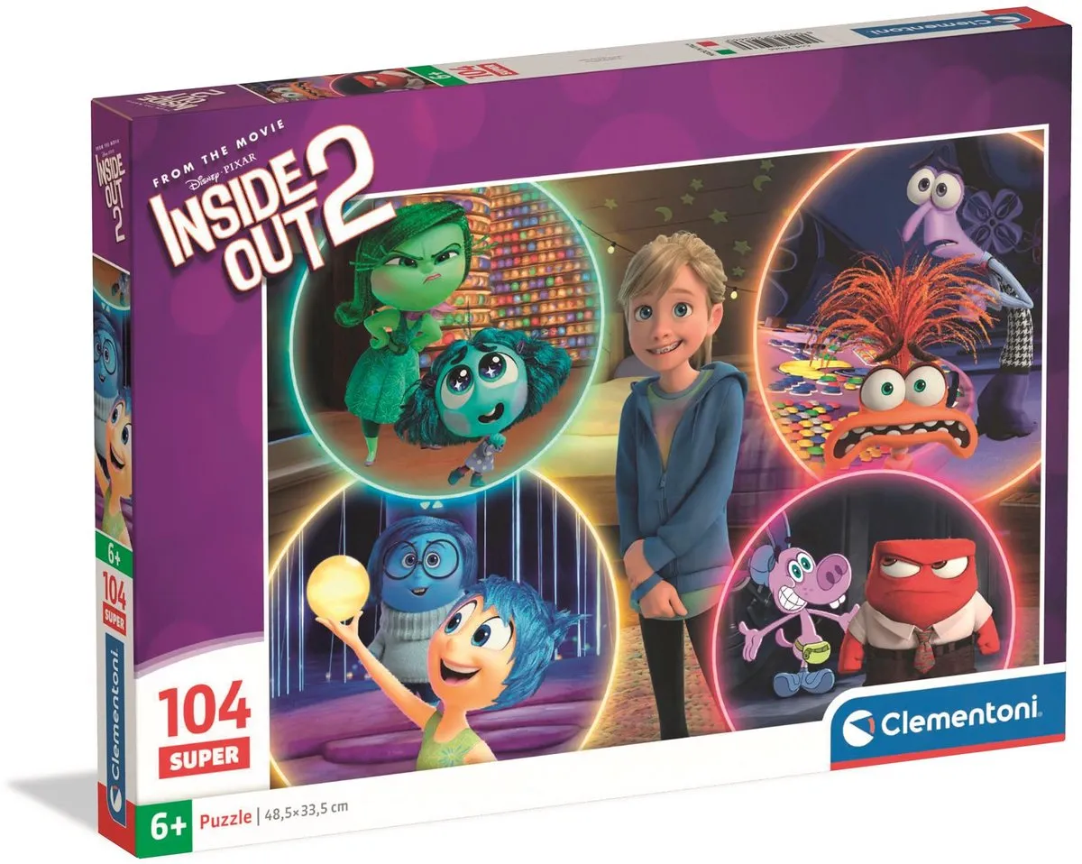 Clementoni Inside Out Kinderpuzzel 104 Stukjes